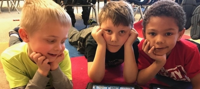 Kindergarten students