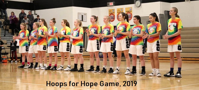 Girls basketball team